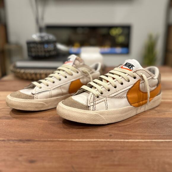 Nike | US 9 | Blazer Low \'77 Jumbo Premium RARE Orange Cream DN2158-100 Sneaker main image 9